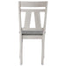 Crown Mark Maribelle Side Chair in Chalk/Grey 2158CG-S (Set of 2) - Vida Furniture (Laredo,TX)