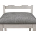 Crown Mark Maribelle Side Chair in Chalk/Grey 2158CG-S (Set of 2) - Vida Furniture (Laredo,TX)