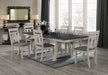 Crown Mark Maribelle Side Chair in Chalk/Grey 2158CG-S (Set of 2) - Vida Furniture (Laredo,TX)