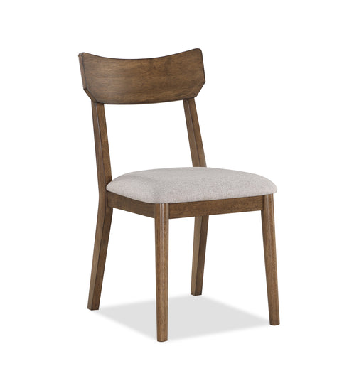 WELDON BROWN/BEIGE DINING CHAIR - Vida Furniture (Laredo,TX)