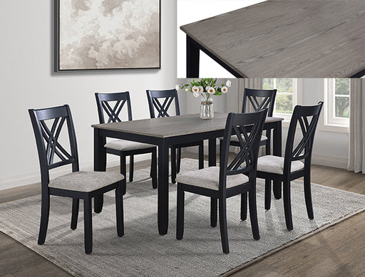 ELOISE 7-PC DINETTE SET - Vida Furniture (Laredo,TX)