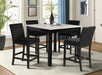 LENNON 5-PK COUNTER HEIGHT SET - Vida Furniture (Laredo,TX)
