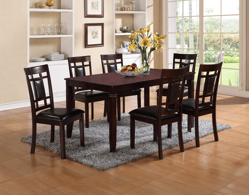 PAIGE 7-PC DINETTE SET - Vida Furniture (Laredo,TX)