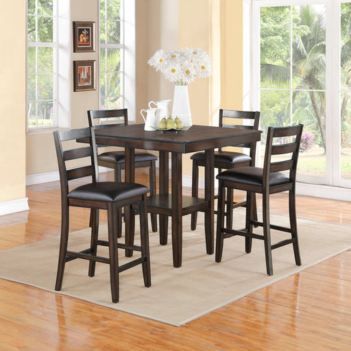 TAHOE 5-PK COUNTER HEIGHT TABLE SET - Vida Furniture (Laredo,TX)