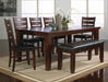 BARDSTOWN DINING TABLE (18 LEAF) - Vida Furniture (Laredo,TX)