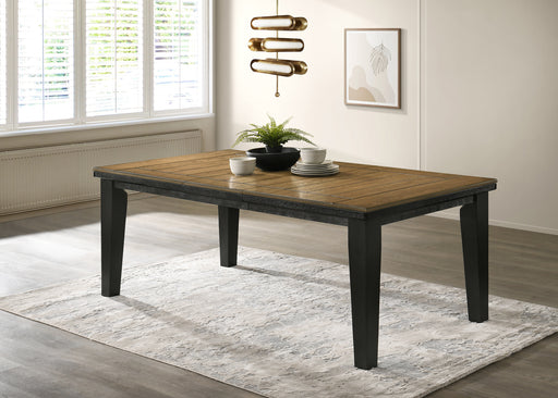 BARDSTOWN DINING TABLE WT CHARCOAL - Vida Furniture (Laredo,TX)