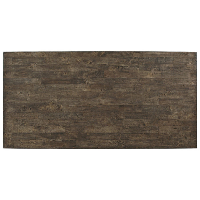 Crown Mark Quincy Rectangular Counter Height Table in Light Brown 2831T-3671-TOP - Vida Furniture (Laredo,TX)