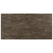 Crown Mark Quincy Rectangular Counter Height Table in Light Brown 2831T-3671-TOP - Vida Furniture (Laredo,TX)