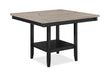 FULTON COUNTER HT.TABLE LIGHT GREY - Vida Furniture (Laredo,TX)