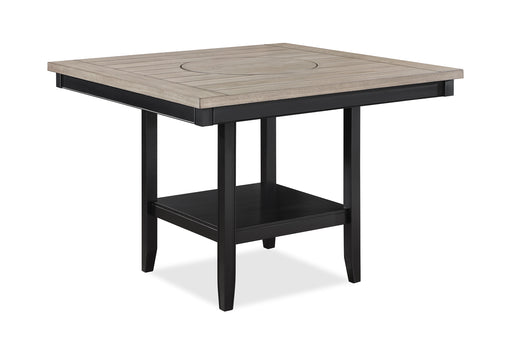 FULTON COUNTER HT.TABLE LIGHT GREY - Vida Furniture (Laredo,TX)