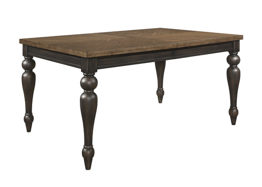 HILARA DINING TABLE (18 LEAF) - Vida Furniture (Laredo,TX)