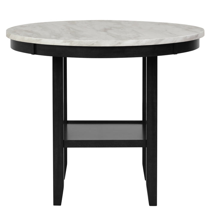 LENNON ROUND COUNTER HEIGHT TABLE - Vida Furniture (Laredo,TX)