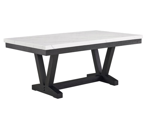 VANCE FAUX MARBLE DINING TABLE - Vida Furniture (Laredo,TX)