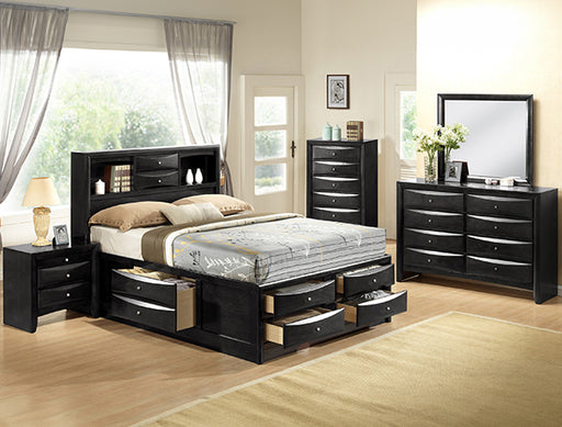BLACK EMILY DRESSER 8 DRAWERS - Vida Furniture (Laredo,TX)