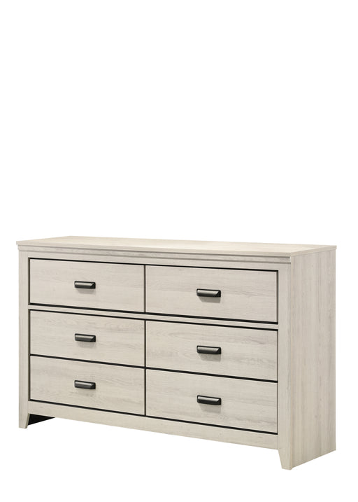 CARTER DRESSER WHITE - Vida Furniture (Laredo,TX)