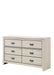 CARTER DRESSER WHITE - Vida Furniture (Laredo,TX)