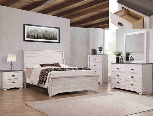 CORALEE DRESSER CHALK/GREY - Vida Furniture (Laredo,TX)