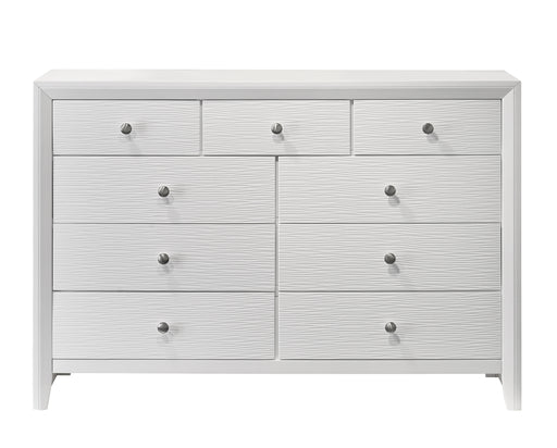 EVAN DRESSER WHITE - Vida Furniture (Laredo,TX)
