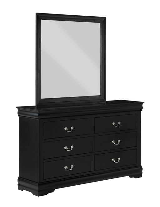 LOUIS PHILIP DRESSER BLACK - Vida Furniture (Laredo,TX)