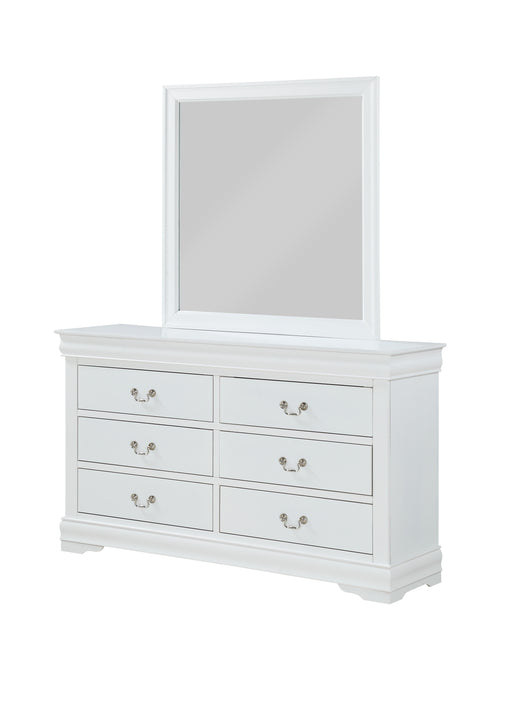 LOUIS PHILIP DRESSER WHITE - Vida Furniture (Laredo,TX)