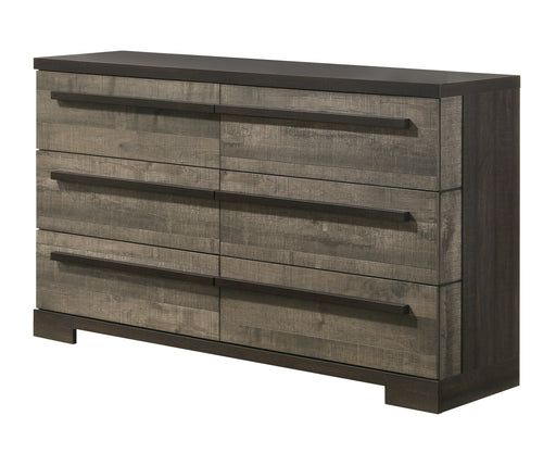 REMINGTON DRESSER GRAY/EBONY - Vida Furniture (Laredo,TX)