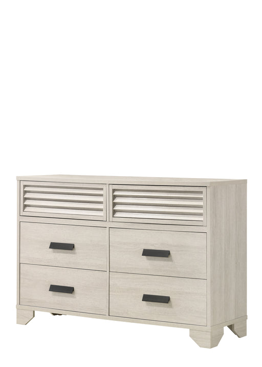 SARTER DRESSER - WHITE - Vida Furniture (Laredo,TX)