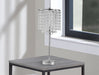 CHROME TABLE LAMP 19 H - Vida Furniture (Laredo,TX)