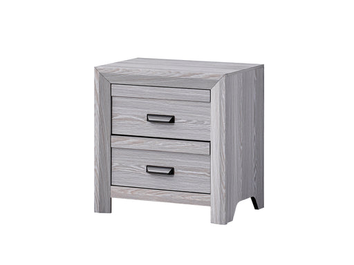 ADELAIDE NIGHTSTAND DRIFT WOOD - Vida Furniture (Laredo,TX)