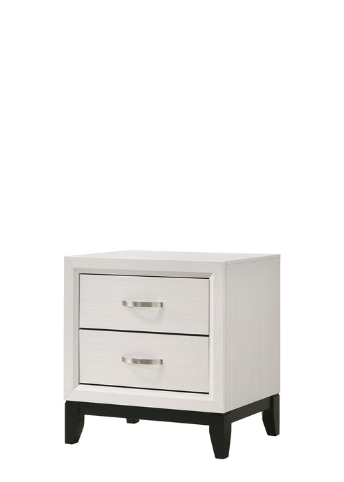 AKERSON NIGHTSTAND CHALK - Vida Furniture (Laredo,TX)