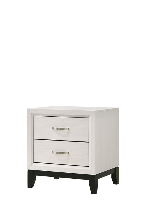 AKERSON NIGHTSTAND CHALK - Vida Furniture (Laredo,TX)