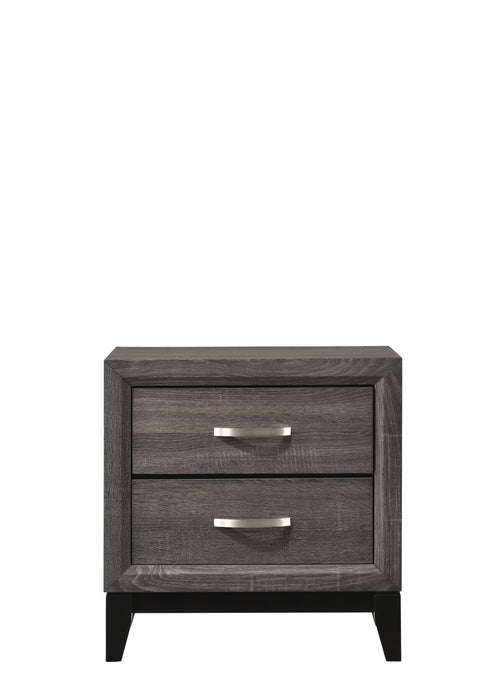 AKERSON NIGHTSTAND GREY - Vida Furniture (Laredo,TX)