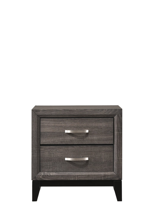 AKERSON NIGHTSTAND GREY - Vida Furniture (Laredo,TX)