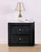 ANNABELLE NIGHTSTAND BLACK - Vida Furniture (Laredo,TX)