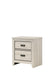 CARTER NIGHTSTAND WHITE - Vida Furniture (Laredo,TX)