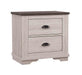 CORALEE NIGHTSTAND CHALK/GREY - Vida Furniture (Laredo,TX)