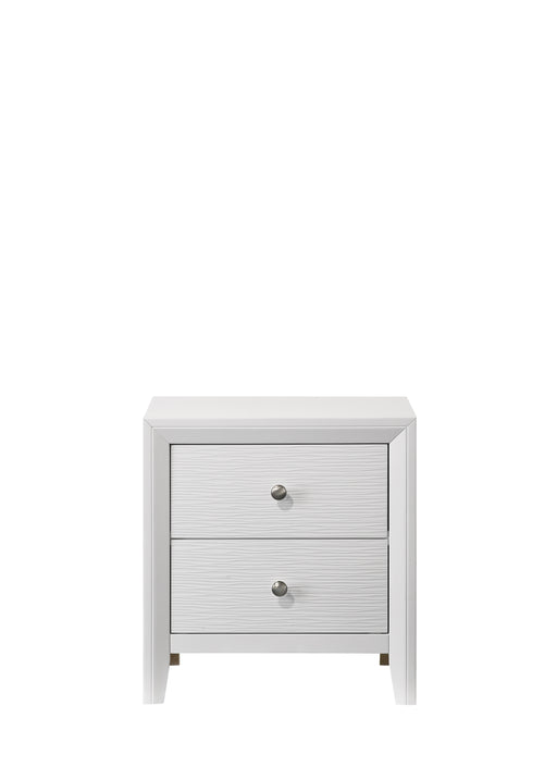 EVAN NIGHTSTAND WHITE - Vida Furniture (Laredo,TX)
