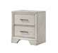 JAYMES NIGHTSTAND WHITE MIST - Vida Furniture (Laredo,TX)