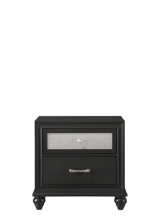 LILA NIGHTSTAND BLACK - Vida Furniture (Laredo,TX)