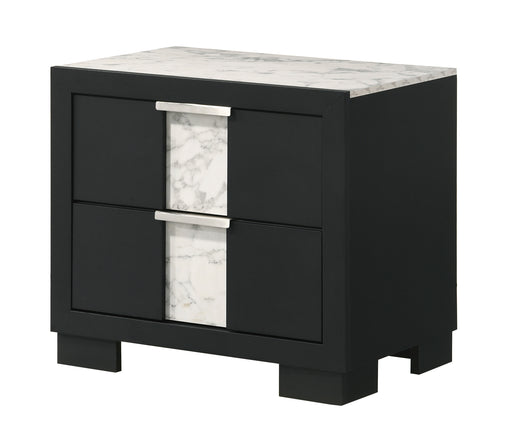 RANGLEY NIGHTSTAND - BLACK - Vida Furniture (Laredo,TX)