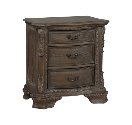 SHEFFIELD NIGHTSTAND ANTIQUE GREY - Vida Furniture (Laredo,TX)