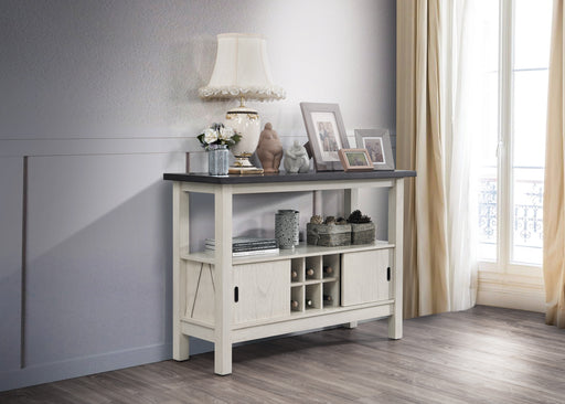 MARIBELLE SERVER CHALK WARM GREY - Vida Furniture (Laredo,TX)