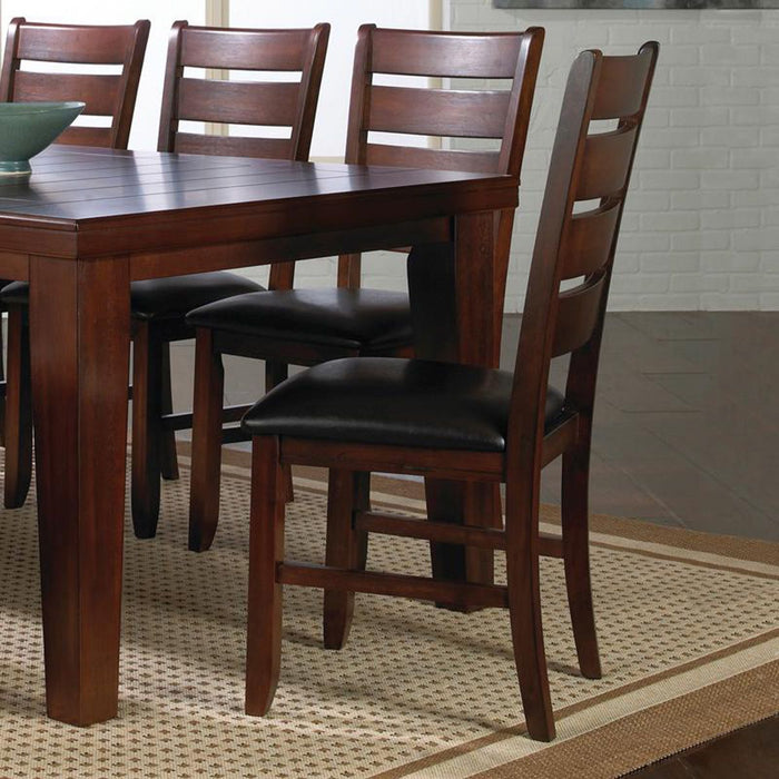 Crown Mark Bardstown Side Chair in Espresso (Set of 2) 2152S - Vida Furniture (Laredo,TX)