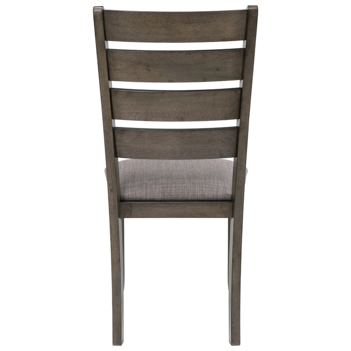 Crown Mark Bardstown Side Chair (Set of 2) in Gray 2152GY-S - Vida Furniture (Laredo,TX)