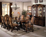 Crown Mark Neo Renaissance Dining Side Chair in Warm Brown (Set of 2) 2401S - Vida Furniture (Laredo,TX)