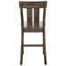 Crown Mark Quincy Counter Height Chair (Set of 2) in Light Brown 2831S-24 - Vida Furniture (Laredo,TX)