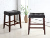 KENT SADDLE COUNTER STOOL ESPRESSO - Vida Furniture (Laredo,TX)