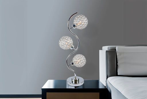 CRYSTAL 3 GLOBE TABLE LAMP - Vida Furniture (Laredo,TX)