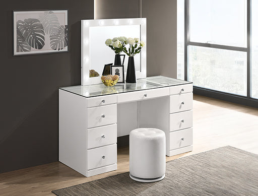 AVERY VANITY WHITE - Vida Furniture (Laredo,TX)