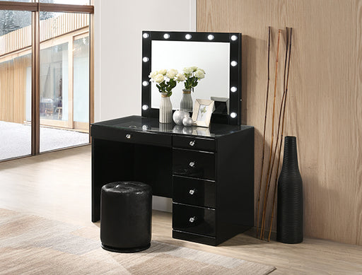 MORGAN VANITY BLACK - Vida Furniture (Laredo,TX)