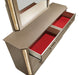 Galaxy Home Medusa Dresser in Gold - Vida Furniture (Laredo,TX)